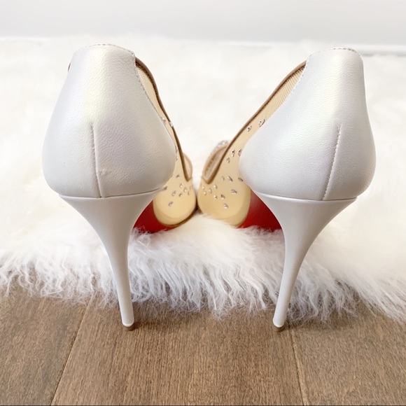 SOLD Christian Louboutin Mesh Follies Strauss - Picture 6 of 8